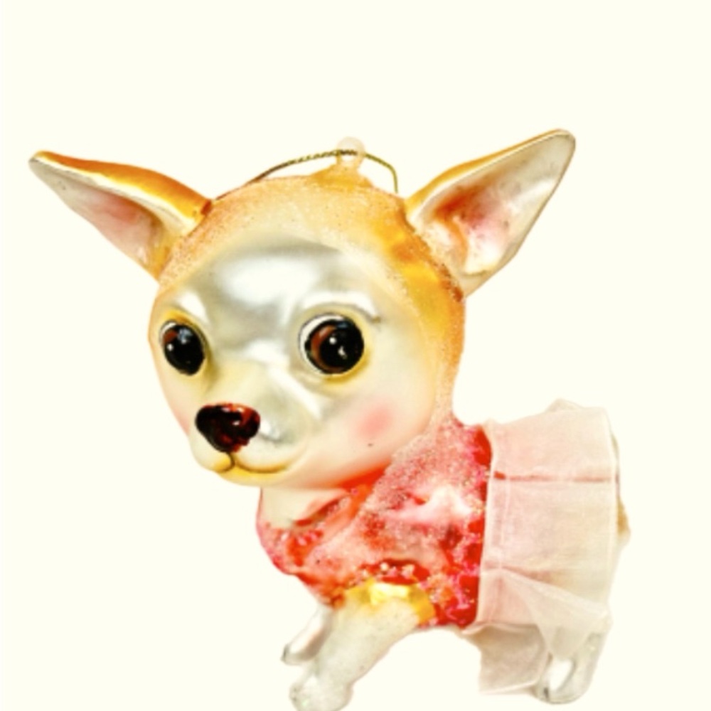 Chihuahua Wearing Tutu, The Robert Stanley Collection 2007 Christmas Ornament